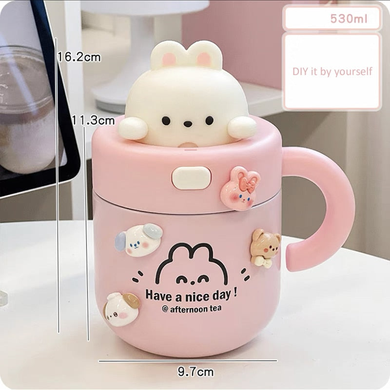 Cup of Cuteness – The Bear & Bunny Dream Mug