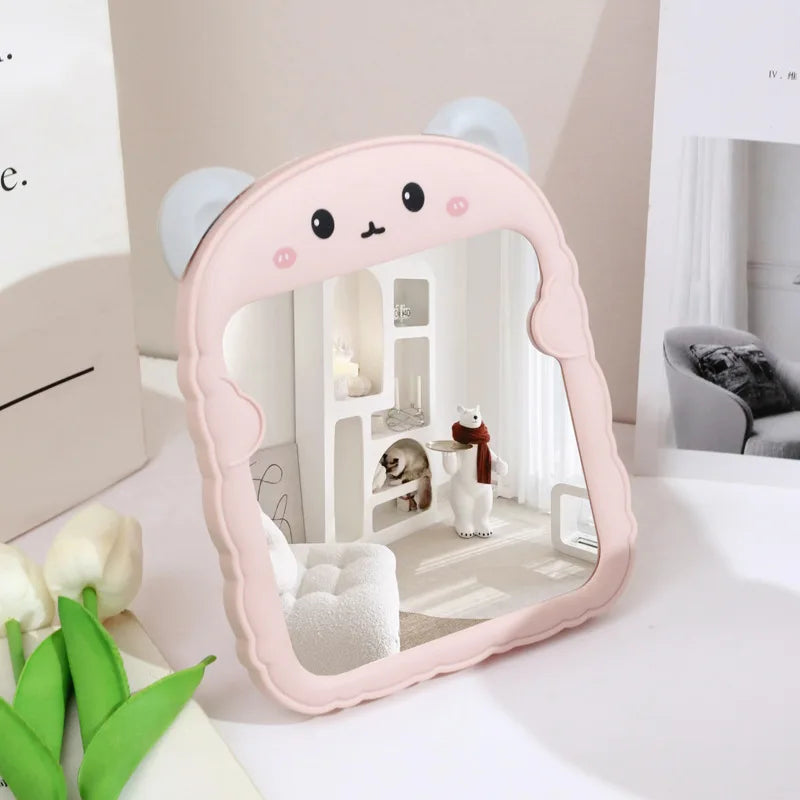 Mirror Meowgic – Kawaii Animal Desktop Vanity Mirror