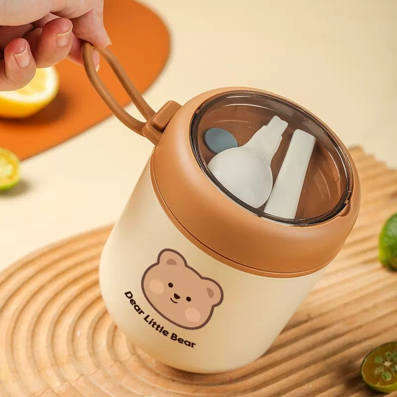 Lunch Buddy Bear – Kawaii Bento Box with Spoon