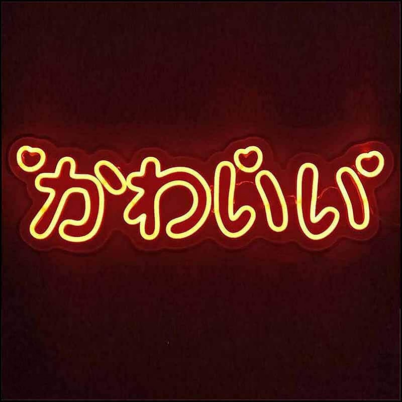 Neon Kawaii Nights – LED Sign