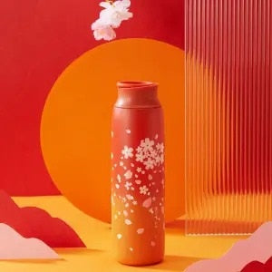 Sakura Sip – Kawaii Blossom Thermos