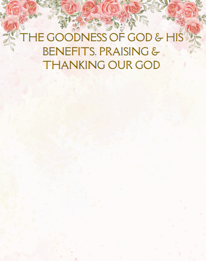 Women Can Give Thanks – Printable Gratitude & Devotional Bible Journal (PDF Download)