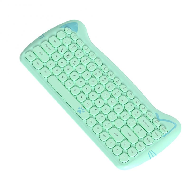 Kitty Keys – Kawaii Wireless Keyboard & Mouse Set