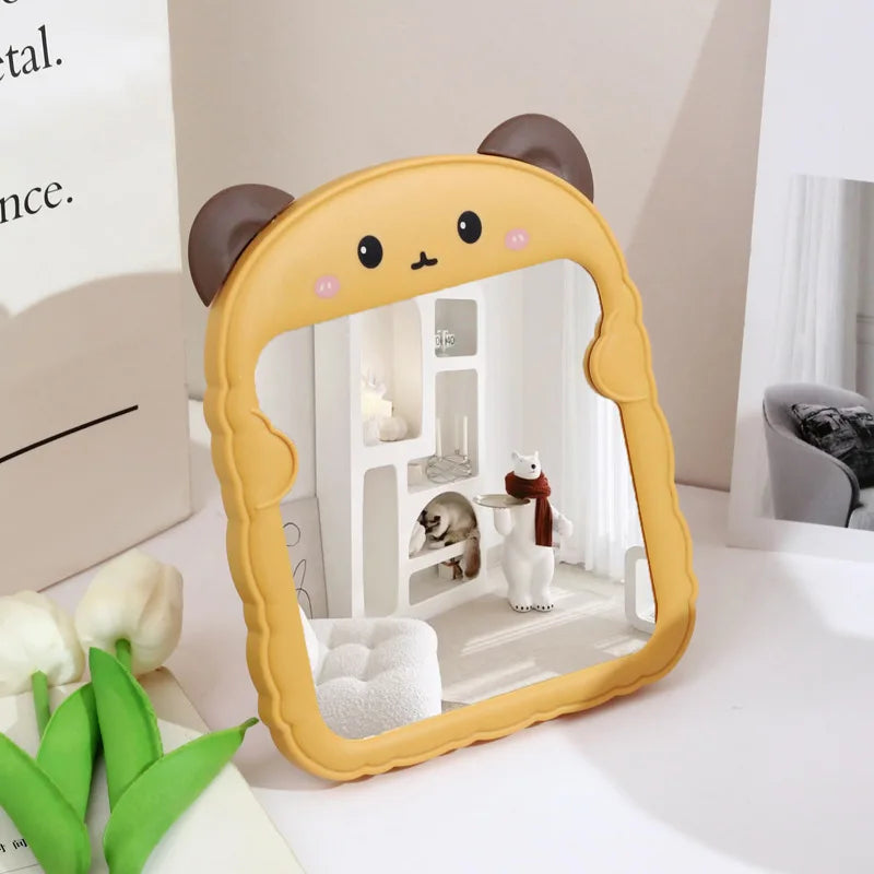 Mirror Meowgic – Kawaii Animal Desktop Vanity Mirror