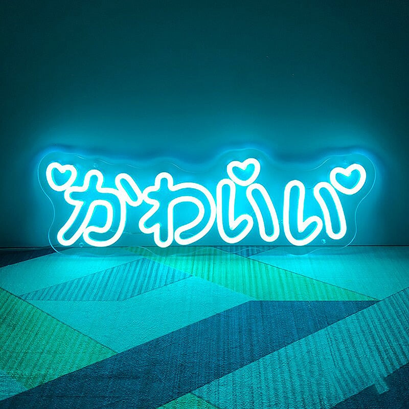 Neon Kawaii Nights – LED Sign