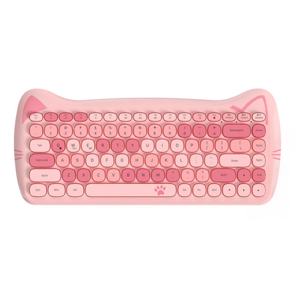 Kitty Keys – Kawaii Wireless Keyboard & Mouse Set