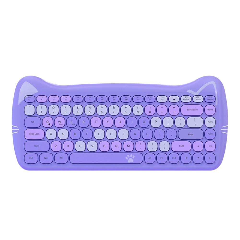 Kitty Keys – Kawaii Wireless Keyboard & Mouse Set