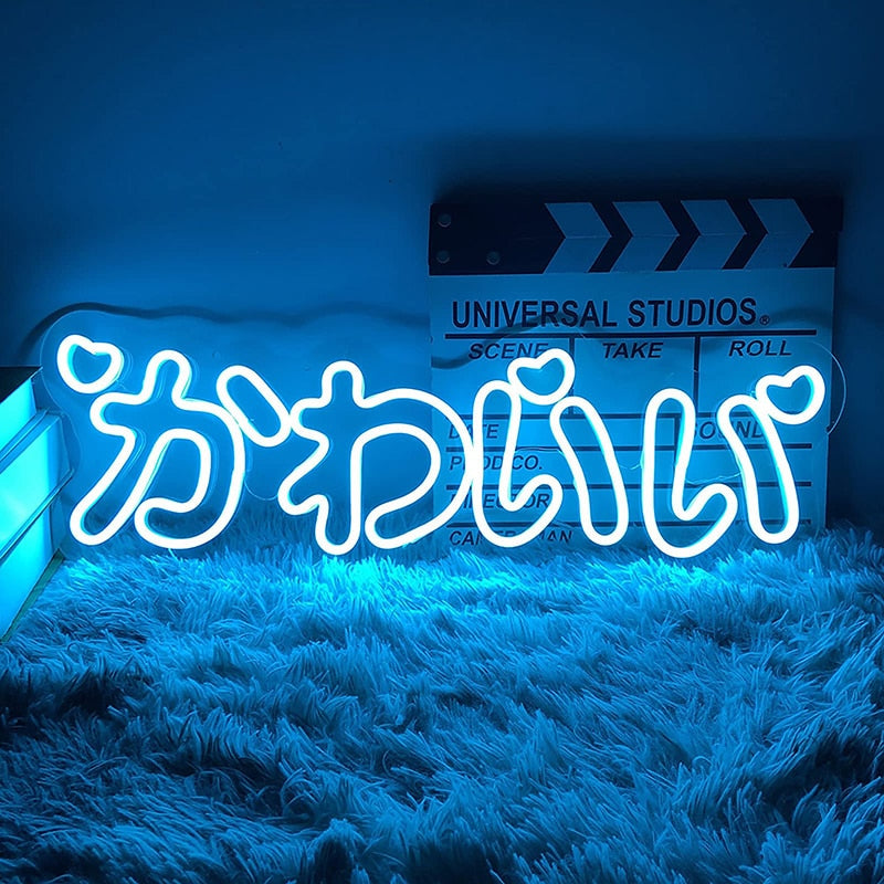 Neon Kawaii Nights – LED Sign