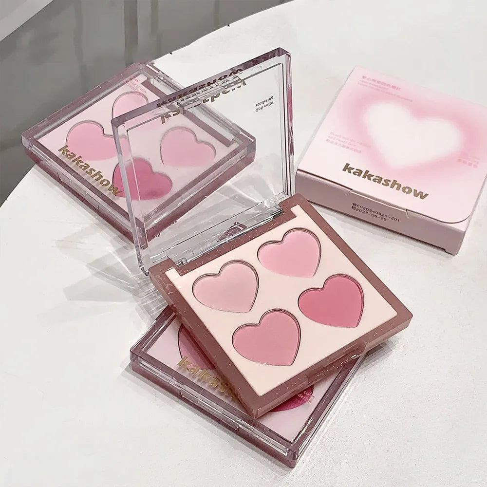 Love & Glow Heart Blush Palett