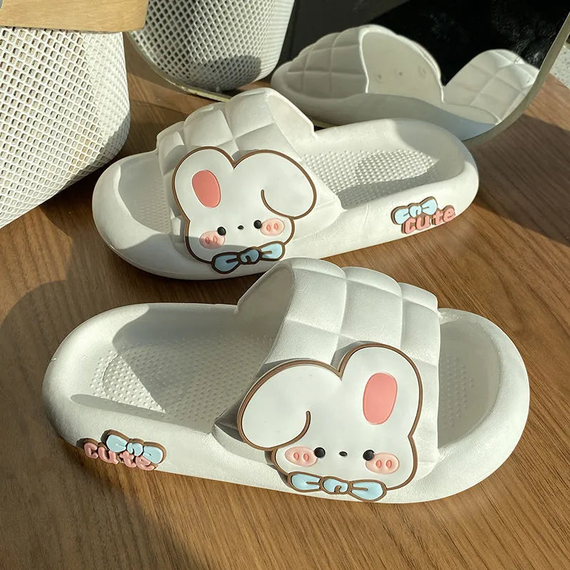 Bunny Hop Dreams – Kawaii Slide Slippers