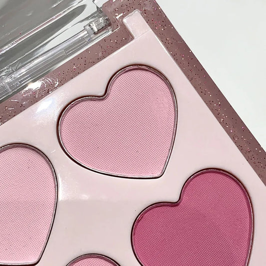 Love & Glow Heart Blush Palett