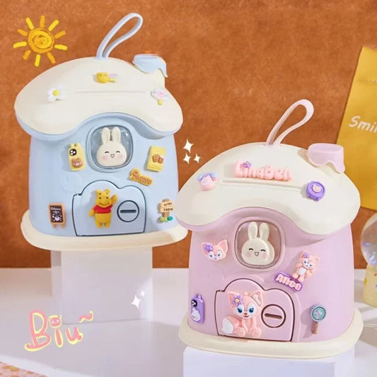 Bunny Cottage Bank – Kawaii Coin Home for Rainy Day Wishes