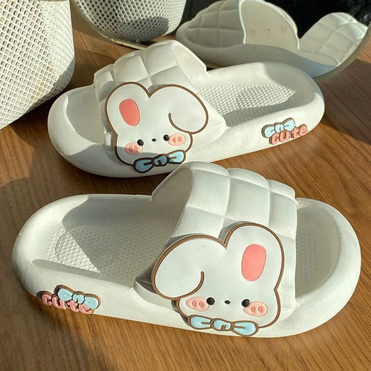 Bunny Hop Dreams – Kawaii Slide Slippers