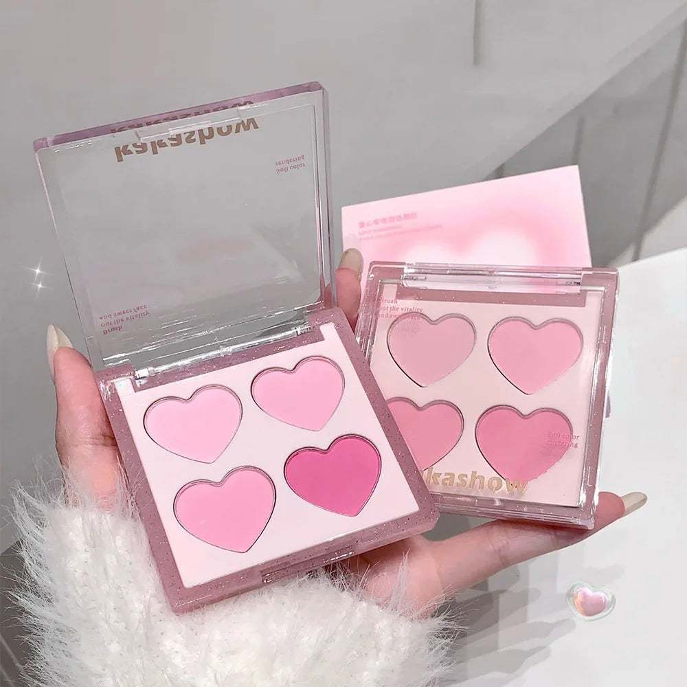 Love & Glow Heart Blush Palett