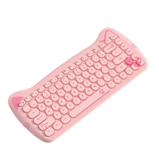 Kitty Keys – Kawaii Wireless Keyboard & Mouse Set