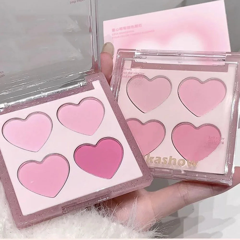 Love & Glow Heart Blush Palett
