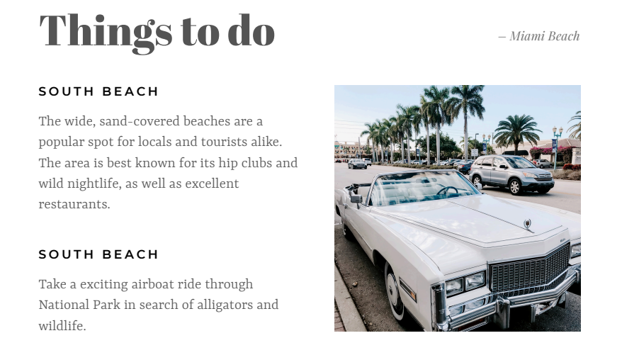 Modern Vacation Home Welcome Template | Miami Beach Rental Guide PDF