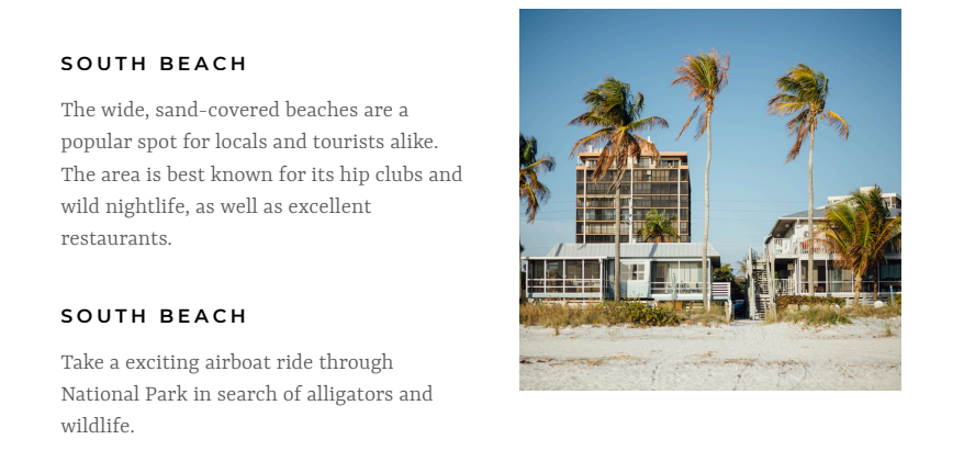 Modern Vacation Home Welcome Template | Miami Beach Rental Guide PDF